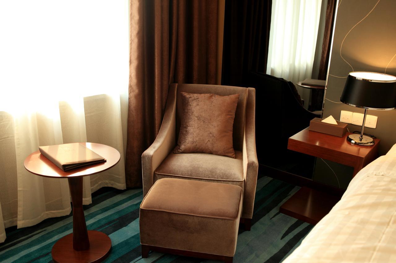 Metropolo Hotel Shijiazhuang Yuhua Wanda Plaza Exterior foto
